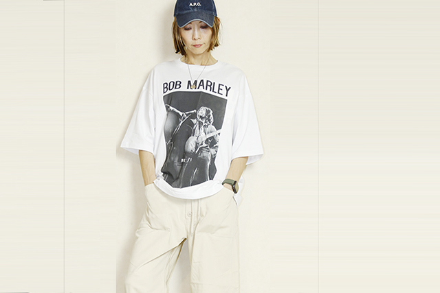 アーティストTシャツ（BOB MARLEY/ONE LOVE） JT243C11